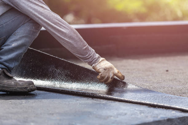 Professional Waterproofing technician working in Donnelsville, OH